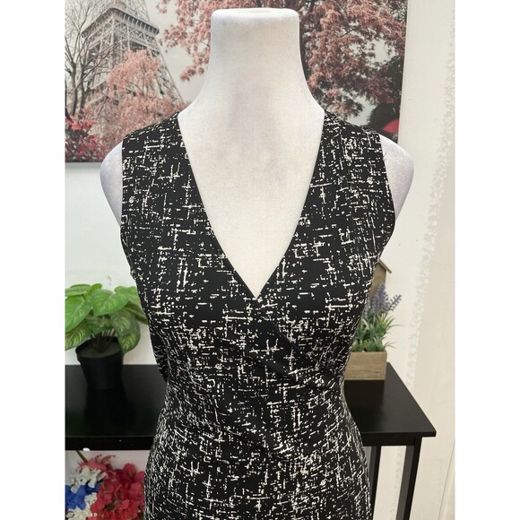 Kenneth Cole New York Women’s Wrap Dress Size S Sleeveless Surplice Neck - Picture 2 of 8